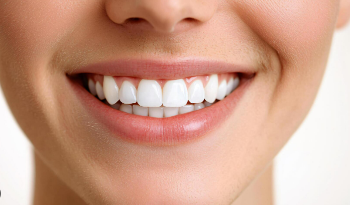 Mujer con una sonrisa perfectamente alineada gracias a la ortodoncia
